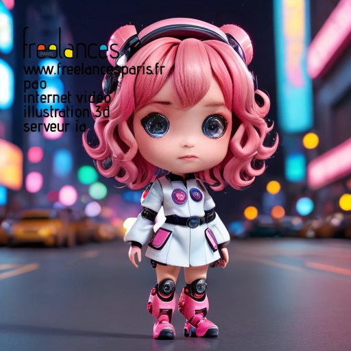 Pao mise en page internet vidéo illustration 3d serveur IA générative AI freelance paris studio de création magazines QTM1UVT0